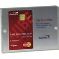 Credit Card Entrapment w/ Plastic or Metal Post Screw (3 3/4"x 5"x 3/4") (S